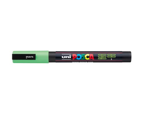 Rotulador uni posca 0,9 - 1,3 mm pc-3m verde claro
