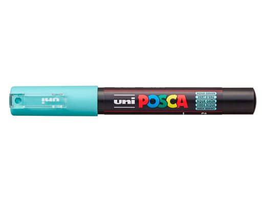 Rotulador uni posca pc-1m verde marino