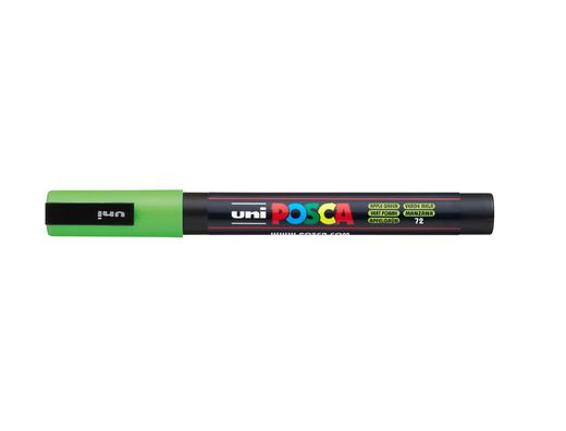 Rotulador uni posca pc-3m verde manzana