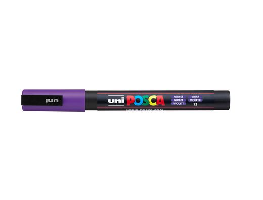 Rotulador uni posca pc-3m violeta