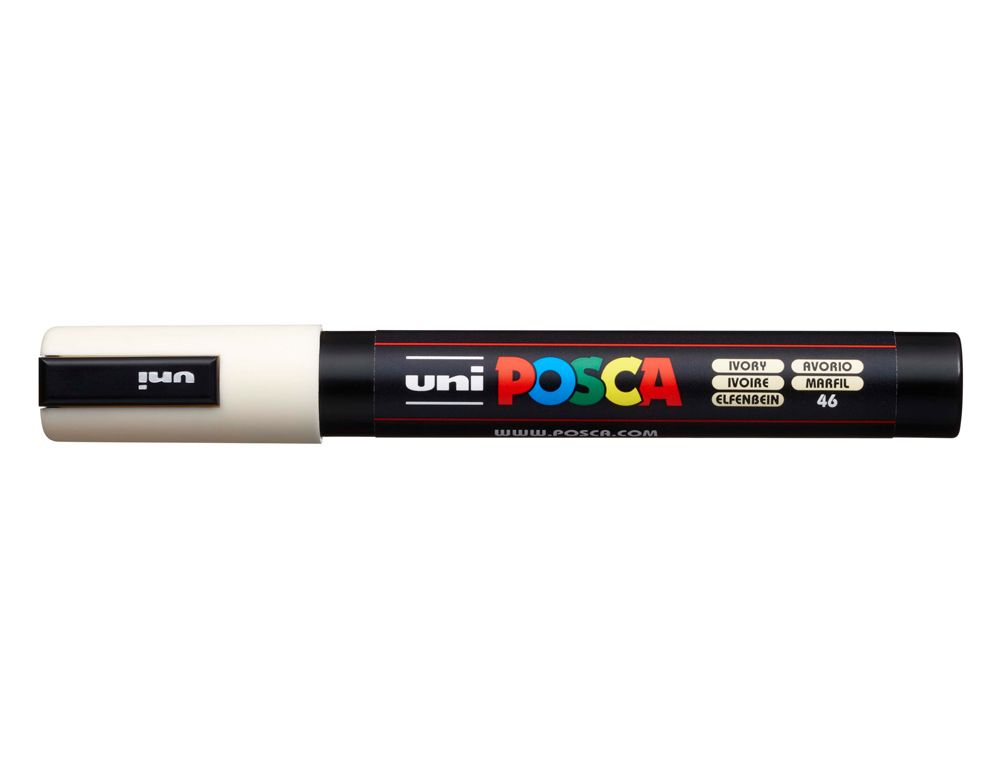 Rotulador uni posca pc-5m marfil