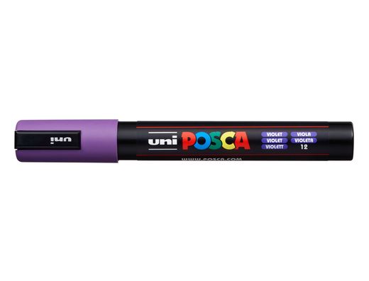 Rotulador uni posca pc-5m violeta