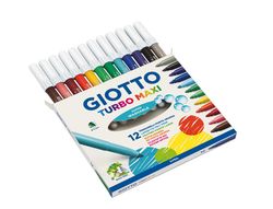 Rotuladores Fila Giotto Turbo maxi estuche (12 unidades)