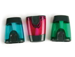 Sacapuntas Liderpapel Plastico 1 Uso con Deposito