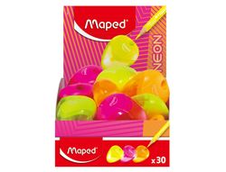 Sacapuntas maped plastico igloo 1 uso neon