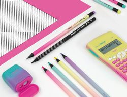 Sacapuntas milan compact sunset plastico 2 usos colores surtidos