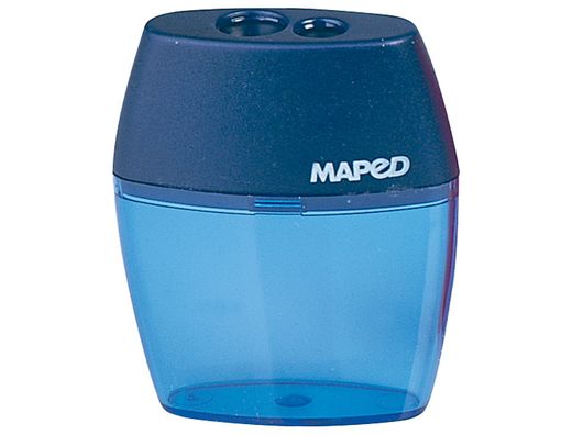 Sacapuntas Plastico 534753 1 Uso con Deposito Expositor de 25 Unidades