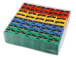 Sacapuntas Plastico 80664 1 Uso Caja de 120 Unidades