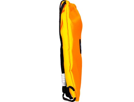 Saco plano antartik bolsillo interior con cremallera color mostaza 350x400 mm