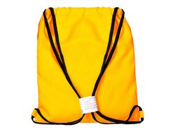 Saco plano antartik bolsillo interior con cremallera color mostaza 350x400 mm