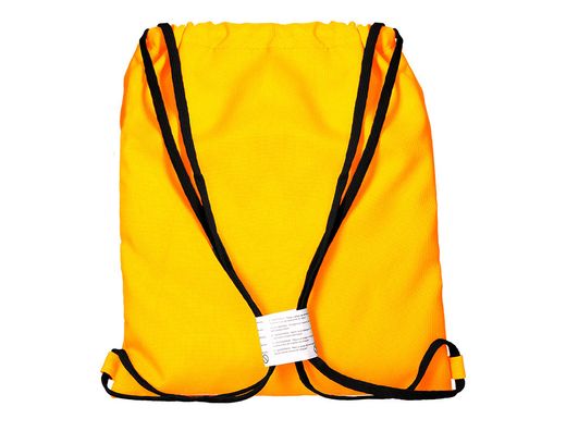 Saco plano antartik bolsillo interior con cremallera color mostaza 350x400 mm