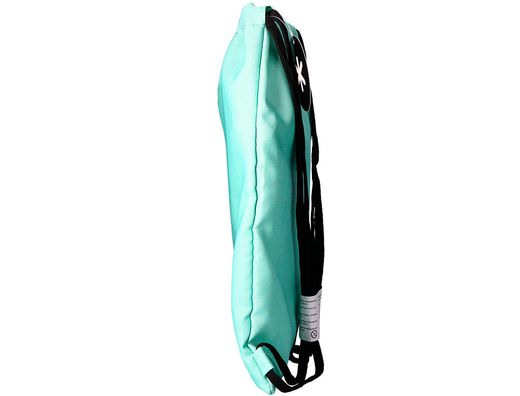 Saco plano antartik bolsillo interior con cremallera color verde menta 350x400 mm