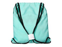 Saco plano antartik bolsillo interior con cremallera color verde menta 350x400 mm