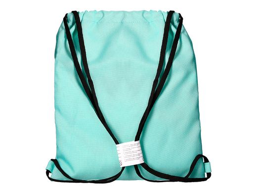 Saco plano antartik bolsillo interior con cremallera color verde menta 350x400 mm