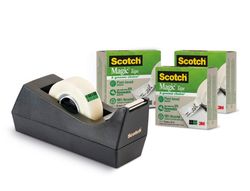 Scotch cinta adhesiva dispensador magic 900 3 rollos 19x33 c38 9-1933r3c38