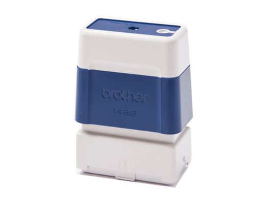 Sello Automatico Brother 14 Mm X 38 Mm Azul