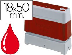 Sello Automatico Brother 18 Mm X 50 Mm Rojo