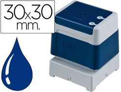 Sello Automatico Brother 30 Mm X 30 Mm Azul