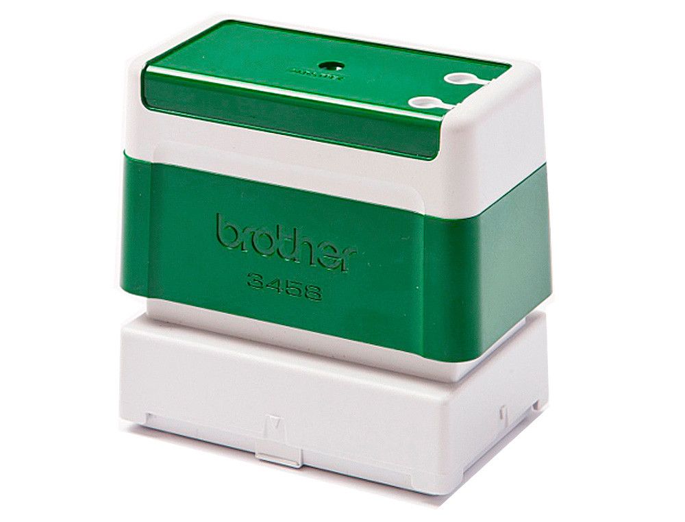 Sello Automatico Brother 34 Mm X 58 Mm Verde
