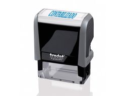 Sello entintado Printy 4911 F8 P3 CONTABILIZADO almohadilla azul