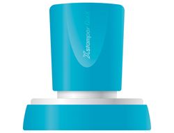 Sello x'stamper quix personalizable color azul redondo diametro 38 mm q-53