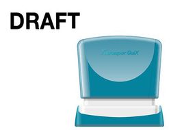 Sello x'stamper quix personalizable color negro medidas 11x40 mm q-10