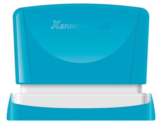 Sello x'stamper quix personalizable color negro medidas 4x60 mm q-05