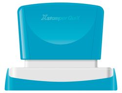 Sello x'stamper quix personalizable color rojo medidas 14x60 mm q-14