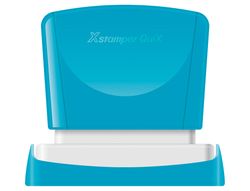 Sello x'stamper quix personalizable color rojo medidas 16x48 mm q-11
