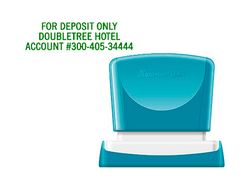 Sello x'stamper quix personalizable color verde medidas 16x48 mm q-11 QPTL-Q1648RU-Q11-VE