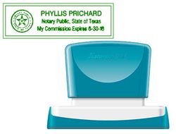 Sello x'stamper quix personalizable color verde medidas 22x69 mm q-18