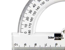 Semicirculo Liderpapel 10 cm Plastico