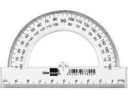 Semicirculo Liderpapel 10 cm Plastico
