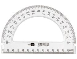 Semicirculo Liderpapel 14 cm Plastico