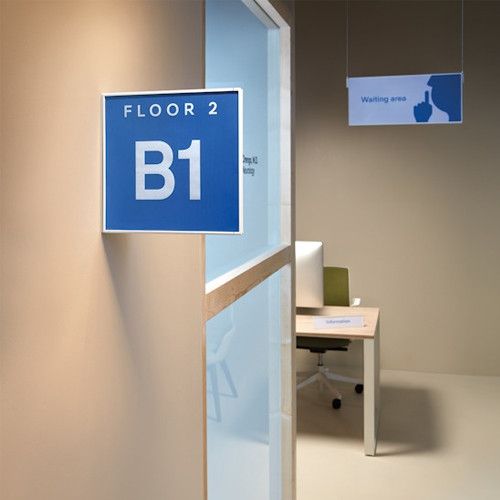 Señalización proyectada Menfis 29,7x10,5 cm