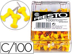 Señalizador de Planos Presto Amarillo -Caja de 100 Unidades