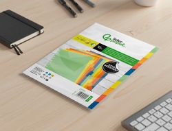 Separador liderpapel polipropileno juego de 10 separadores A4 multitaladro 500 micras