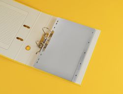 Separador numerico q-connect de plastico 1-5 (juego de 5 separadores din A4 multitaladro)