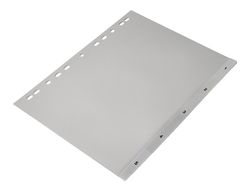 Separador numerico q-connect de plastico 1-5 (juego de 5 separadores din A4 multitaladro)