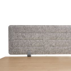 Separador Sobremesa Pet Acustico De 58 x 34 cm Gris