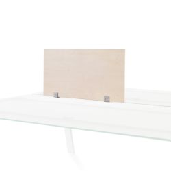 Separador Transversal De 70 x 40 cm Haya / Mesa Cristal
