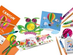 Set creativo giotto art lab magic neon