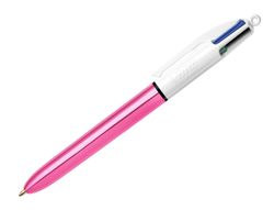 Set escritura bic 1 cuatro colores shine + 1 fluorescente grip pastel + 1 notebook