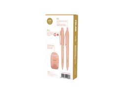 Set escritura milan serie lava boligrafo p1 + portaminas pl1 0,5 mm + afilalapiz con goma capsule