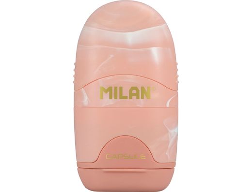 Set escritura milan serie lava boligrafo p1 + portaminas pl1 0,5 mm + afilalapiz con goma capsule