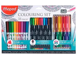 Set maped dibujo mandalas 33 piezas