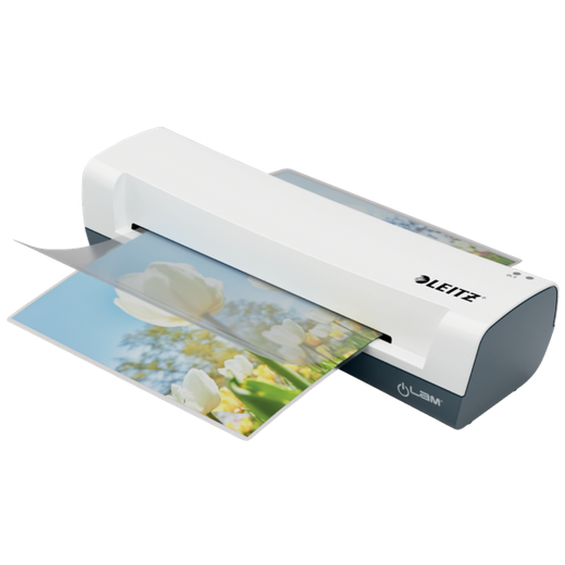 Set Plastificadora iLam Home A4 EU blanco