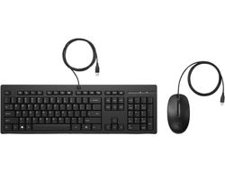 Set teclado + raton hp combo 225 usb-a longitud cable 180 cm color negro
