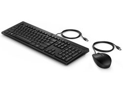 Set teclado + raton hp combo 225 usb-a longitud cable 180 cm color negro