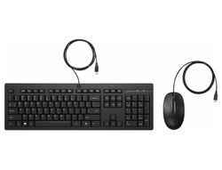 Set teclado + raton hp combo 225 usb-a longitud cable 180 cm color negro